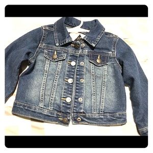 Guill + Marie toddler jacket w embroidered back